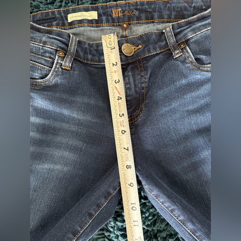 Kut From The Kloth Catherine Boyfriend Women's Jeans Size 6 - Picture 5 of 13